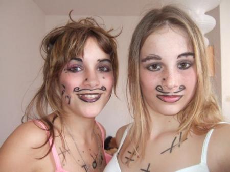 2 blonde pire ke nous sa existe po